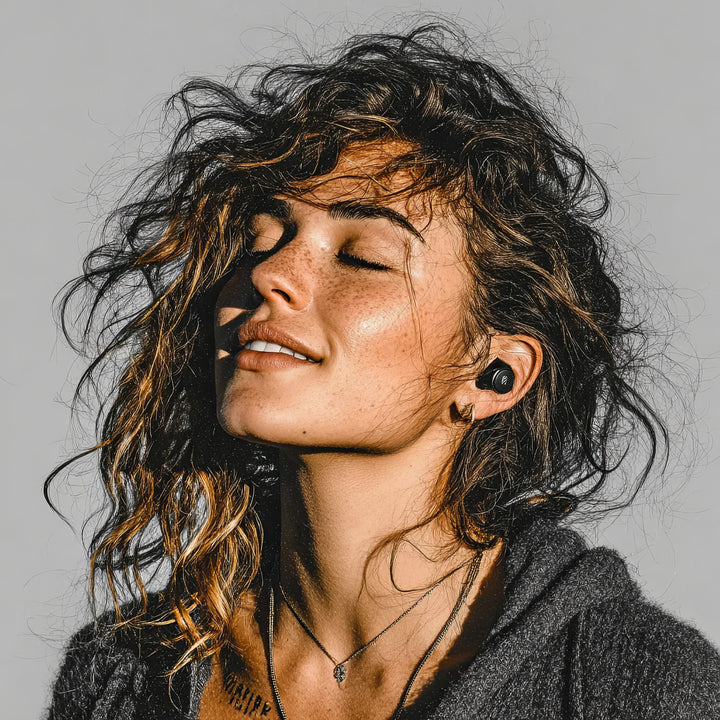 Casti TWS BT 5.1 Audiocore cu statie de incarcare, 300mAh, AC580 negru