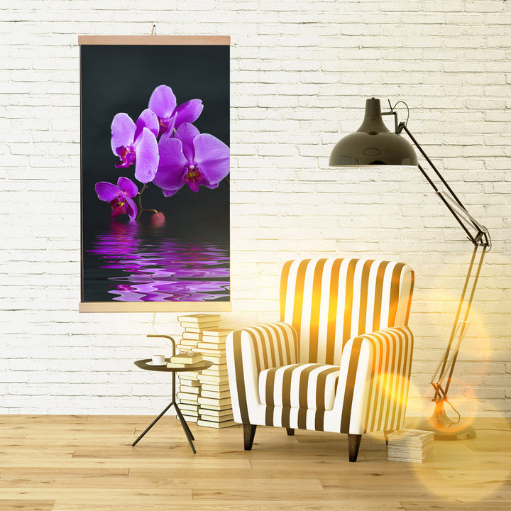 Încălzitor cu infraroșu - panou de încălzire flexibil 430W TRIO model 17 purple miracle, dimensiuni 100x57cm cu regulator