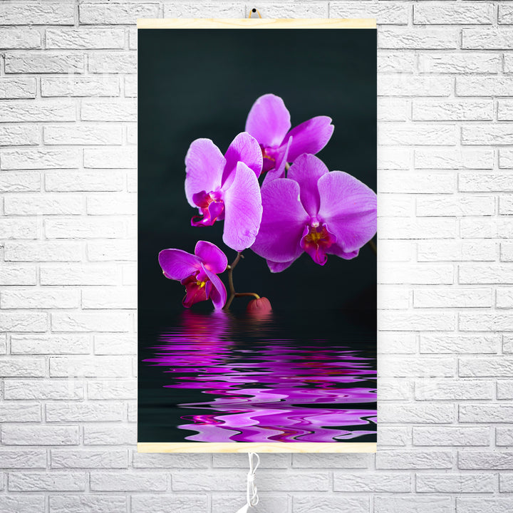 Încălzitor cu infraroșu - panou de încălzire flexibil 430W TRIO model 17 purple miracle, dimensiuni 100x57cm cu regulator