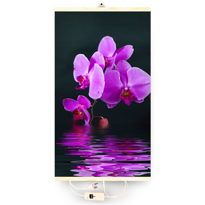 Încălzitor cu infraroșu - panou de încălzire flexibil 430W TRIO model 17 purple miracle, dimensiuni 100x57cm cu regulator