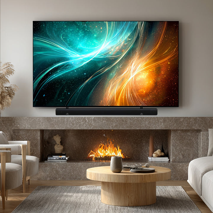 Suport universal pentru Soundbar de până la 15 kg Suport pentru boxe pentru montarea sub televizor