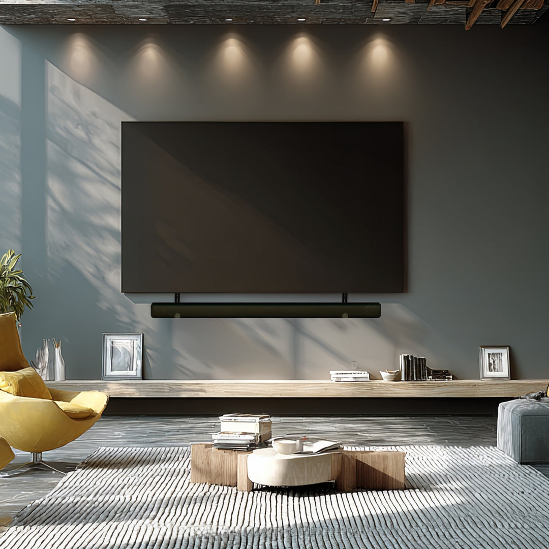 Suport universal pentru Soundbar de până la 15 kg Suport pentru boxe pentru montarea sub televizor