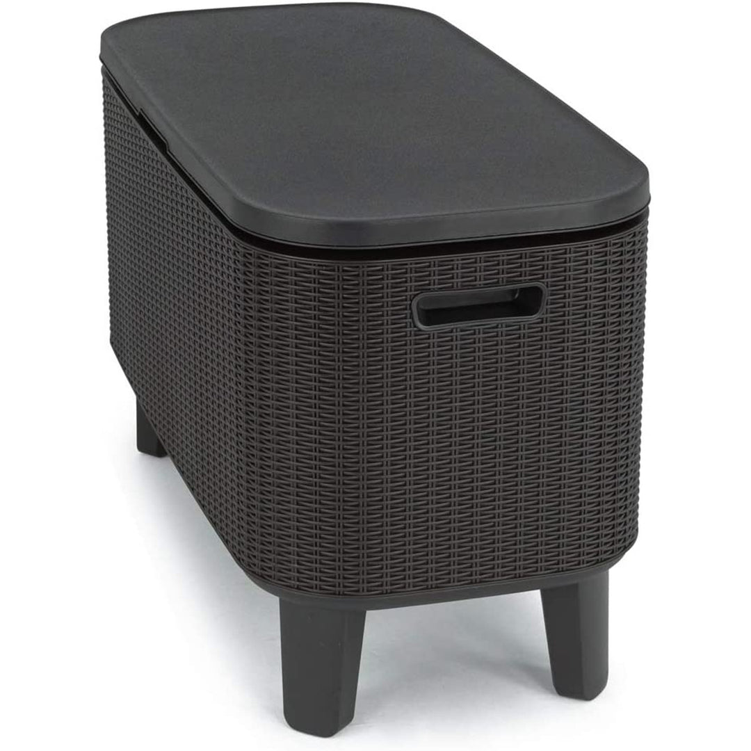 Masă de grădină Keter masă 2in1, bară cu recipient de răcire Bevy Cool Bar Rattan