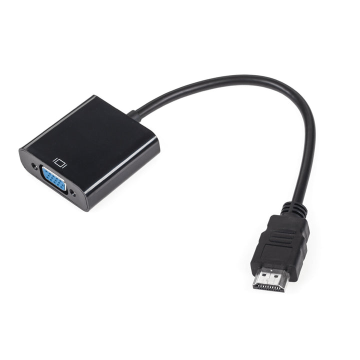 Conector adaptor mufă HDMI - mufă VGA + AUDIO