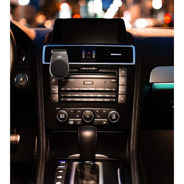 Suport pentru telefon auto Maclean, magnetic, universal, pentru grila de ventilație, material ABS, MC-326
