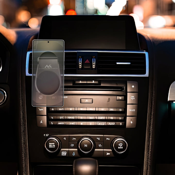 Suport pentru telefon auto Maclean, magnetic, universal, pentru grila de ventilație, material ABS, MC-326