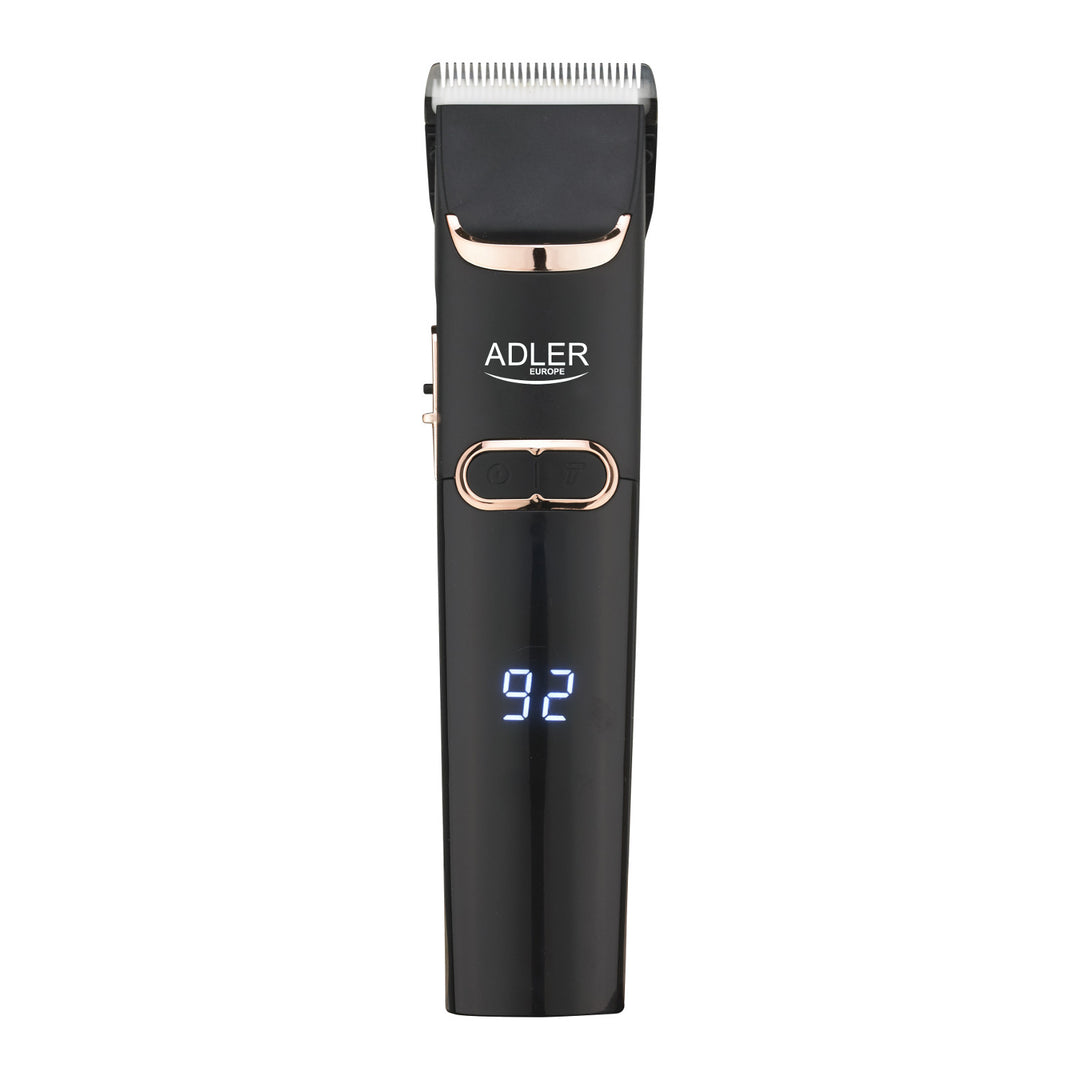 Mașină de tuns par Adler, afișaj LCD, 40 W, AD 2832
