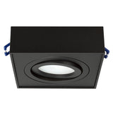 Corp de iluminat Maclean spot, pentru surse de lumină MR16 / GU10, negru, 94x94x32mm, pătrat, alu, MCE464 B