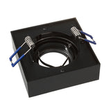 Corp de iluminat Maclean spot, pentru surse de lumină MR16 / GU10, negru, 94x94x32mm, pătrat, alu, MCE464 B