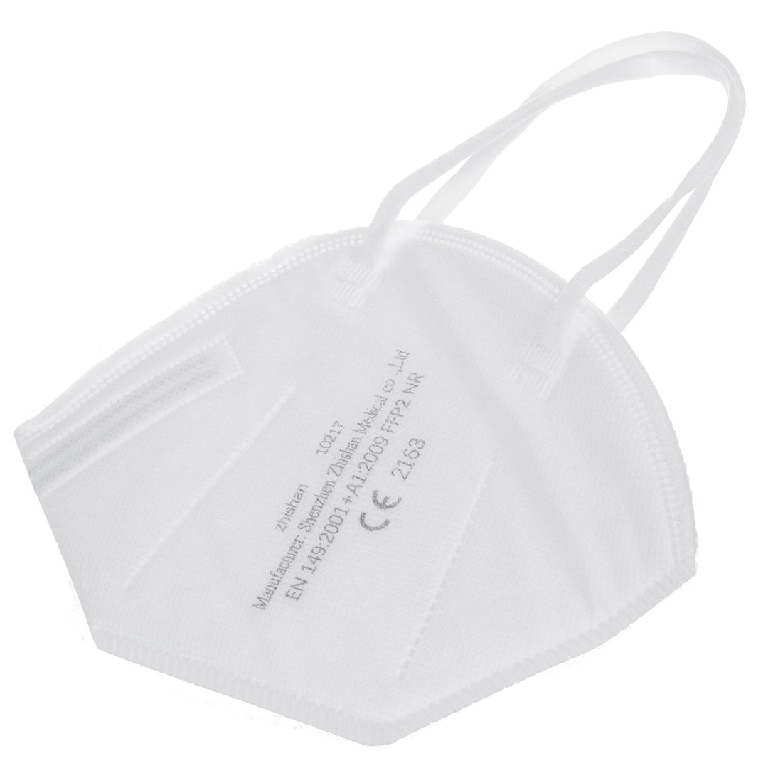 Set de 50 de măști de filtrare FFP2 albe