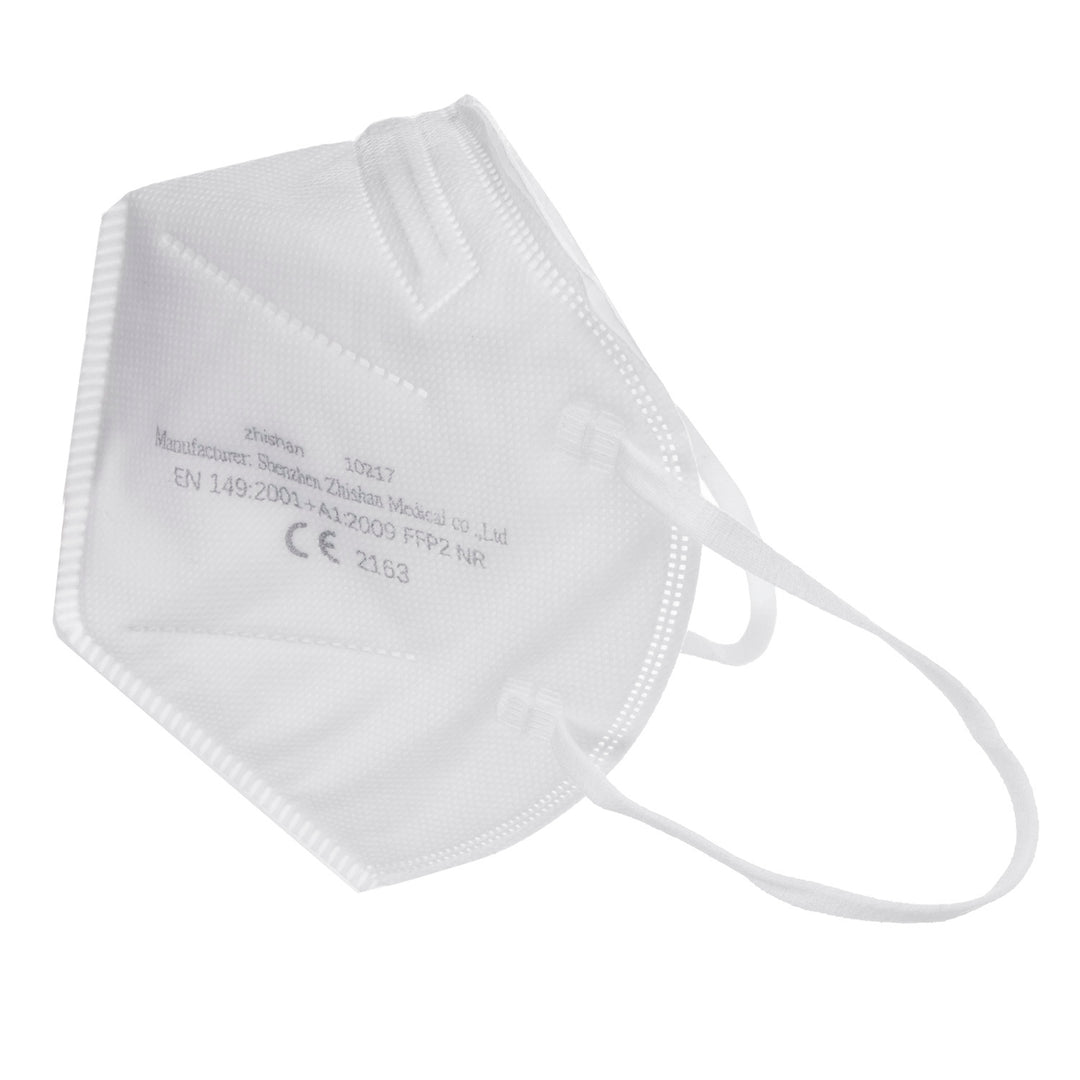 Set de 50 de măști de filtrare FFP2 albe