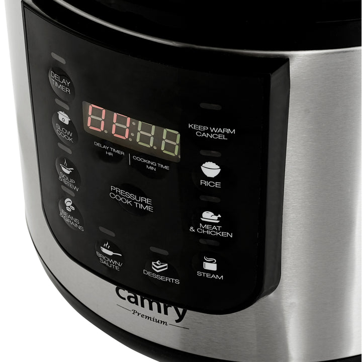 Oală sub presiune multifuncțională multicooker Camry CR 6409