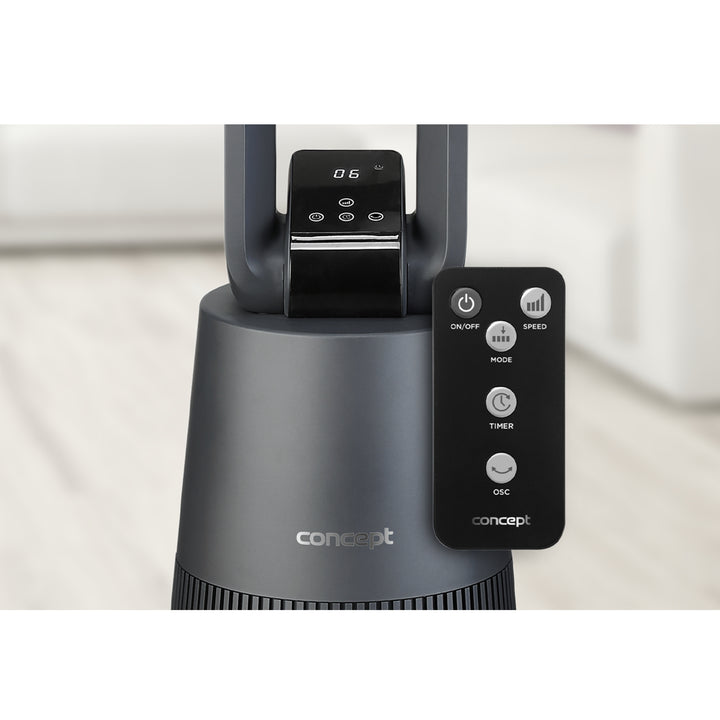 Afișaj LED cu telecomandă pentru ventilator pe coloană VS5140