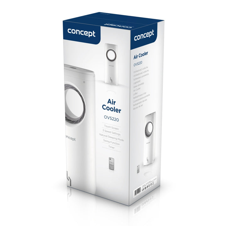 Concept OV5220 răcitor de aer 4in1 cu funcții de răcire, ventilator, ionizare și purificare a aerului