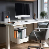 Organizator birou cu 2 rafturi, Ergo Office ER-442, alb