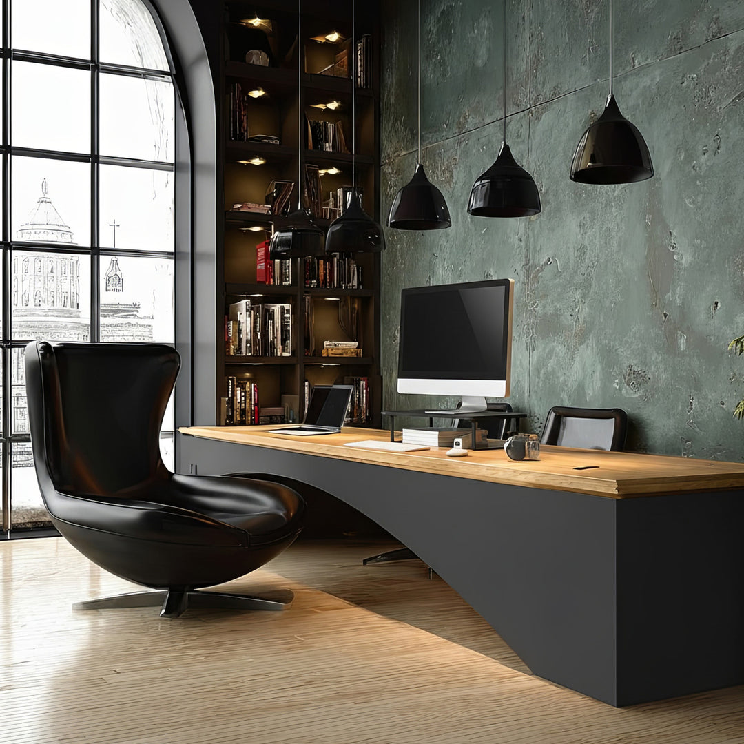 Suport monitor Maclean MC-933, 50 x 26 cm, negru, max. 20kg