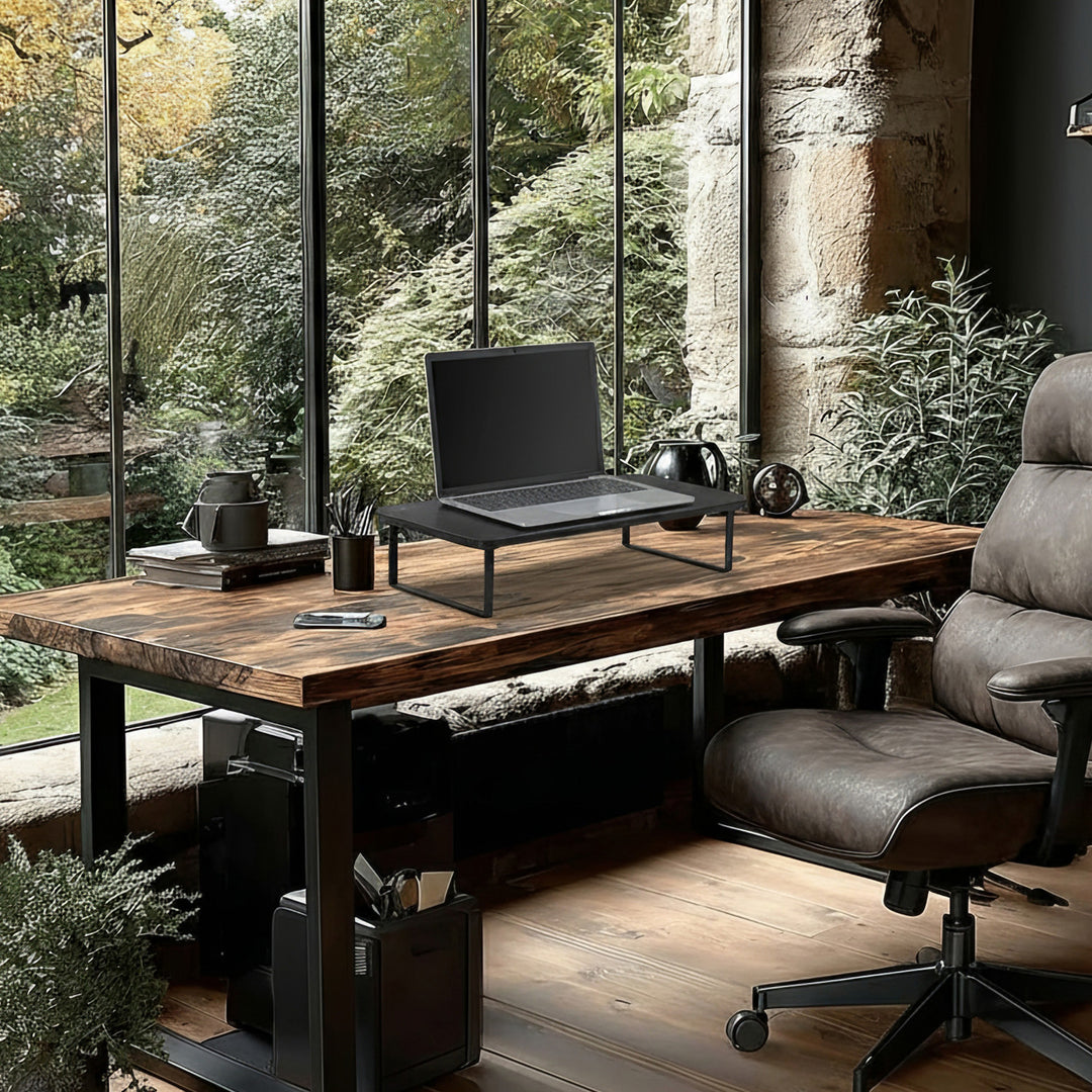 Suport monitor Maclean MC-933, 50 x 26 cm, negru, max. 20kg