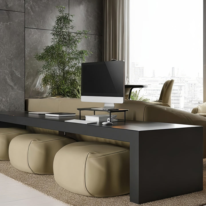 Suport monitor Maclean MC-933, 50 x 26 cm, negru, max. 20kg