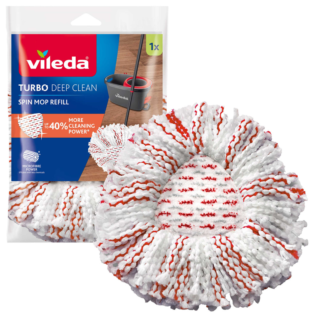 Capac pentru mopul rotativ Vileda Turbo Deep Clean din microfibră