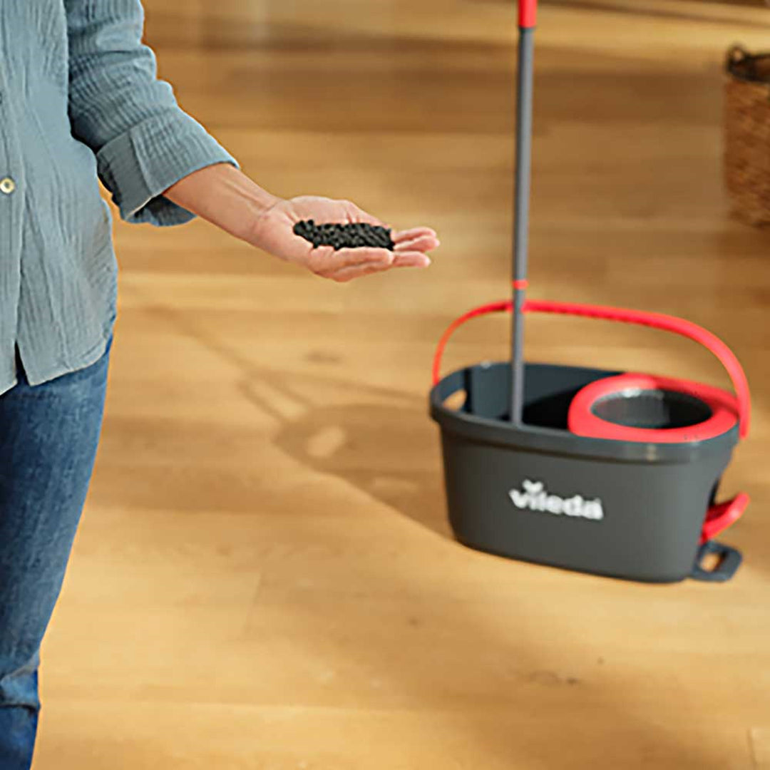 Set de mop rotativ cu mâner și găleată Vileda Turbo Deep Clean