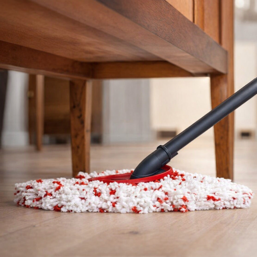 Set de mop rotativ cu mâner și găleată Vileda Turbo Deep Clean