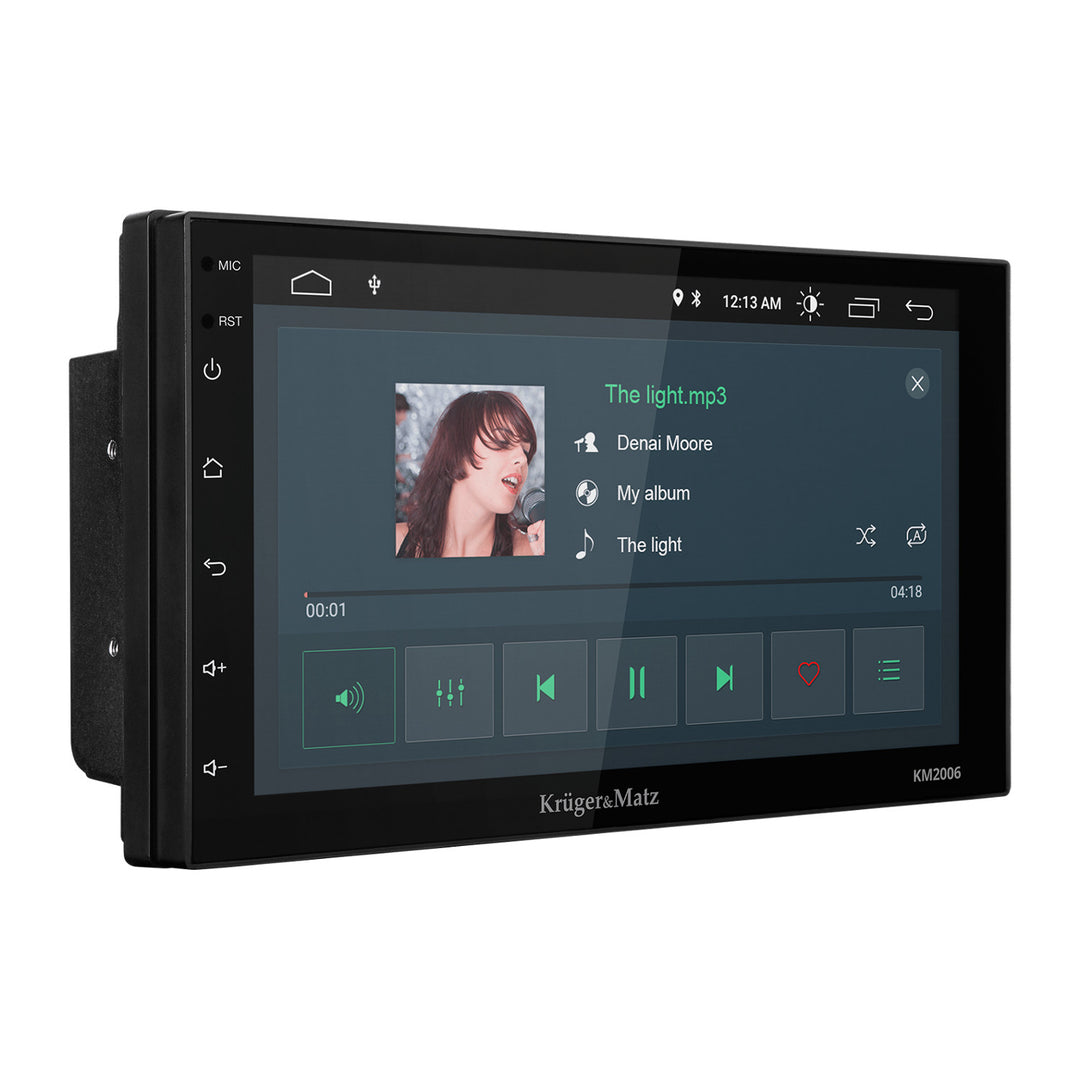 Radio auto Kruger&Matz KM2006 cu ecran de 7", sistem Android 10