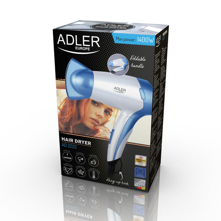 Uscător de păr 1200W Adler AD 2222 Adler AD 2222 Mâner pliabil