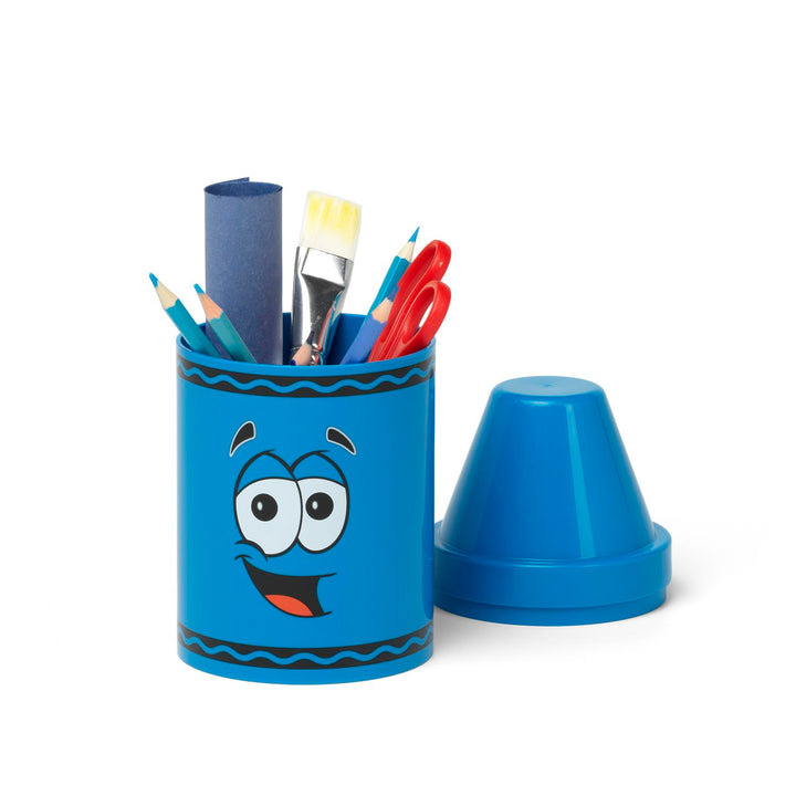 Crayola Crayon Crayon Medium Container albastru