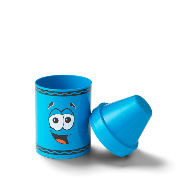 Crayola Crayon Crayon Medium Container albastru