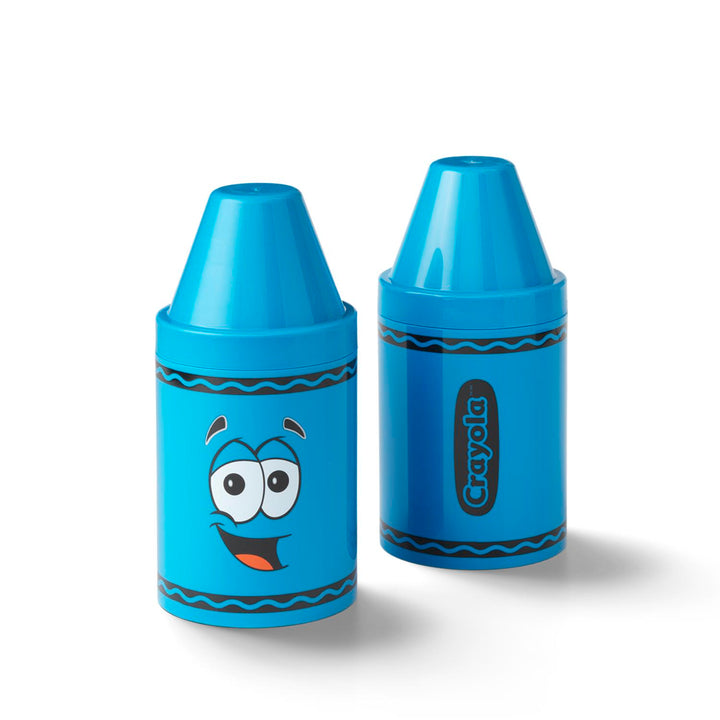 Crayola Crayon Crayon Medium Container albastru