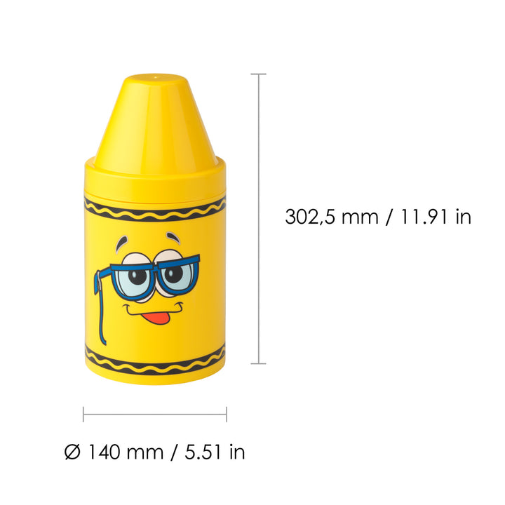 Crayola Crayon Box Large Yellow