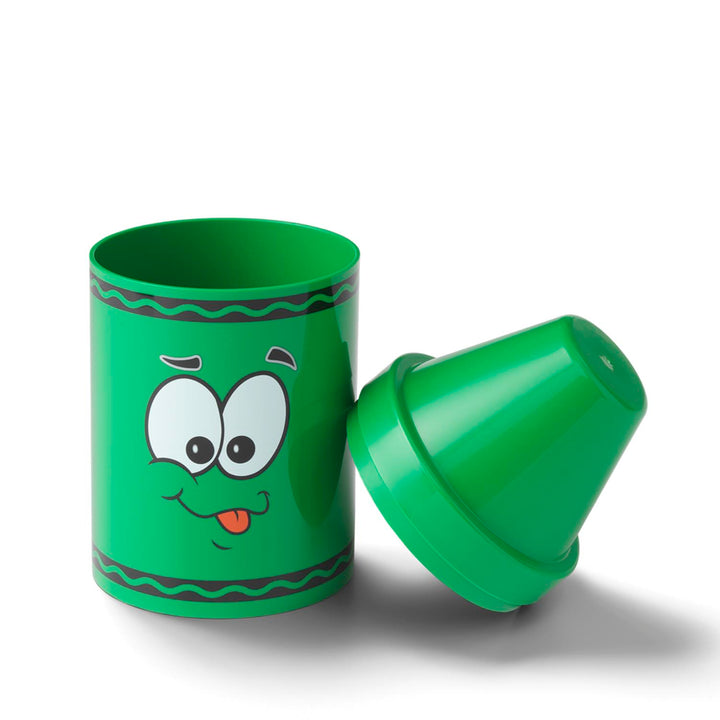 Crayon Crayola formă de creion container mare verde