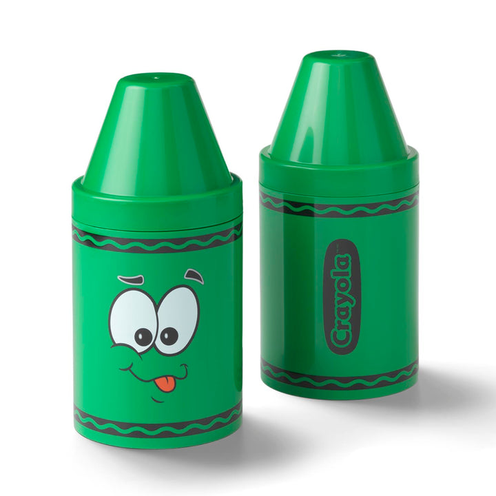Crayon Crayola formă de creion container mare verde