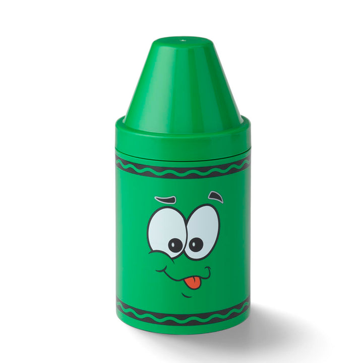 Crayon Crayola formă de creion container mare verde