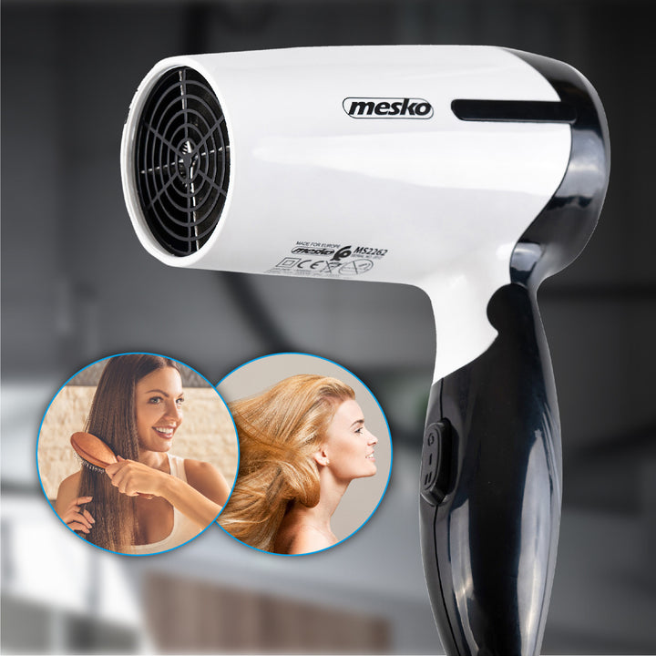 Mesko MS 2262 Uscător de călătorie cu mâner pliabil 1000W