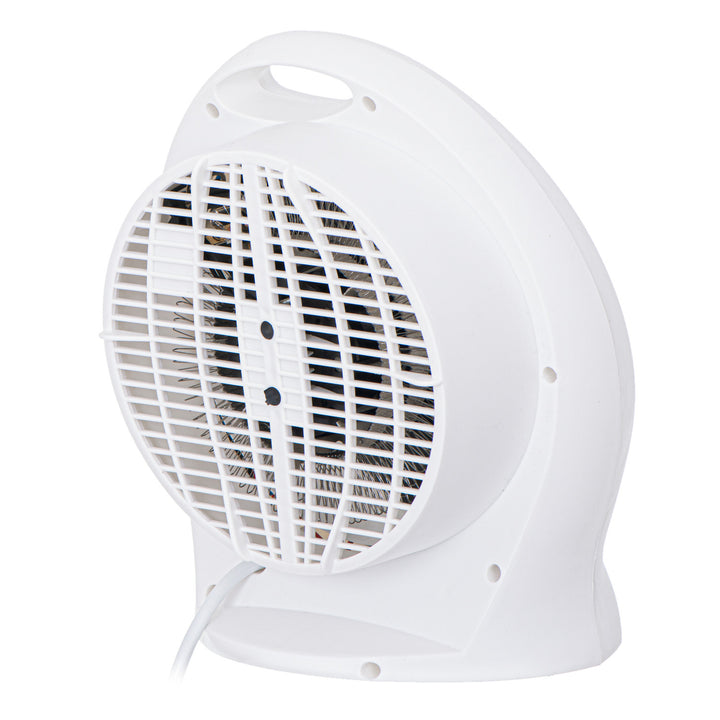 Încălzitor cu ventilator Adler, termostat, funcție ventilator, 2000W, alb, AD 7728