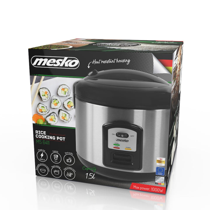 Aparat de gătit orez Mesko MS 6411 - gătește orez și îl menține cald