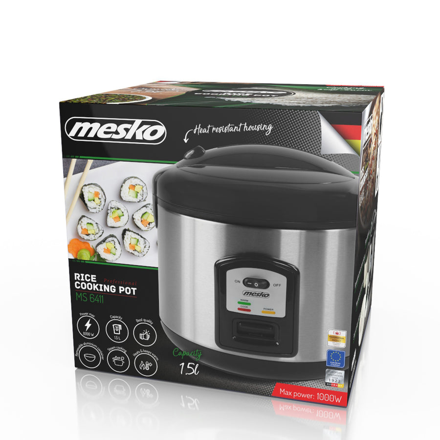 Aparat de gătit orez Mesko MS 6411 - gătește orez și îl menține cald