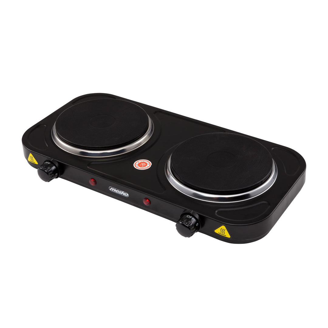 Aragaz electric cu două arzătoare 2000W Mesko MS 6509 Ștecher britanic