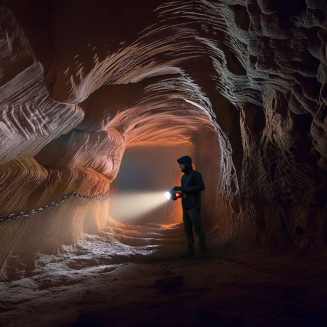 Lanterna LED, 3 in 1, Maclean MCE345, verde, USB, 3 moduri de iluminare