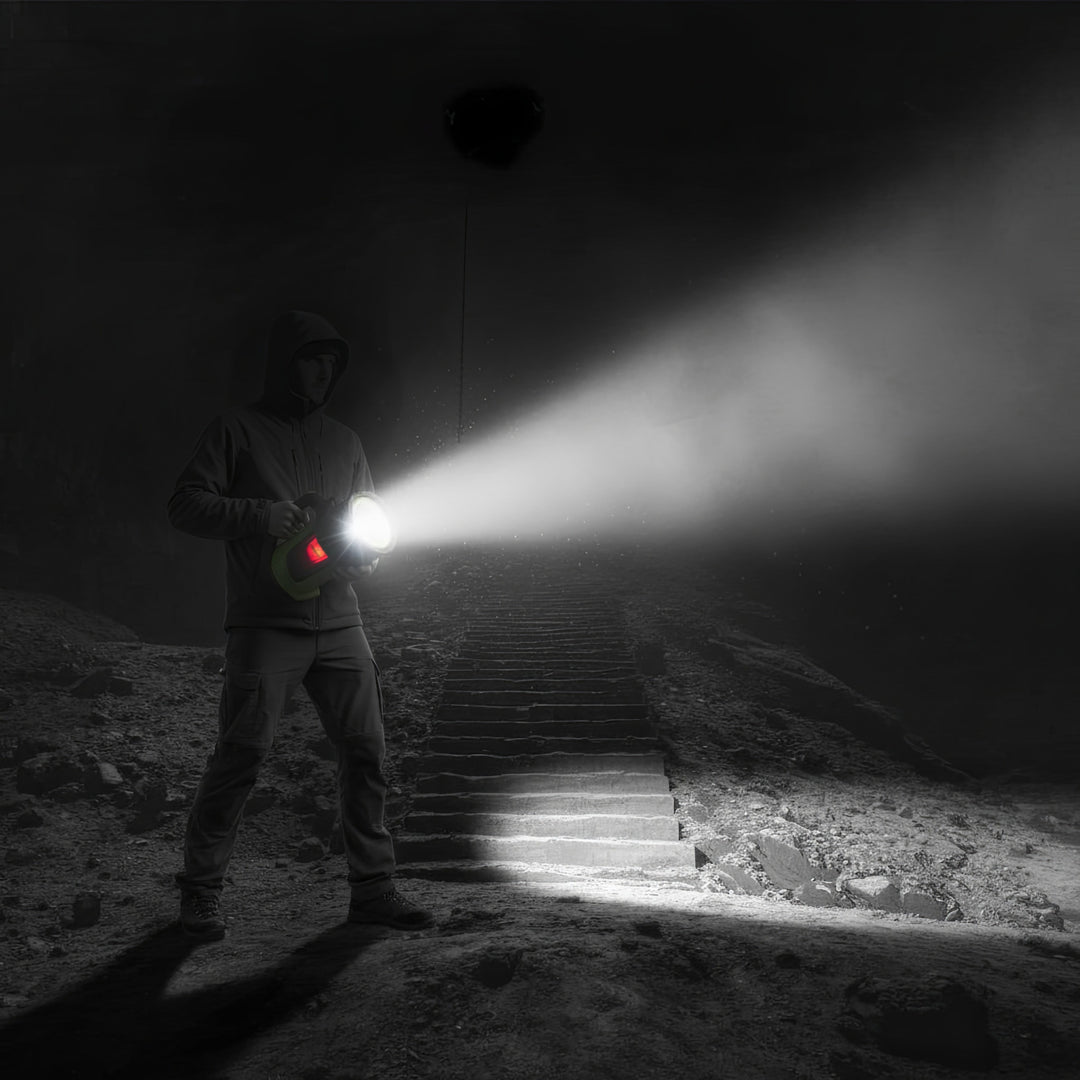 Lanterna LED, 3 in 1, Maclean MCE345, verde, USB, 3 moduri de iluminare