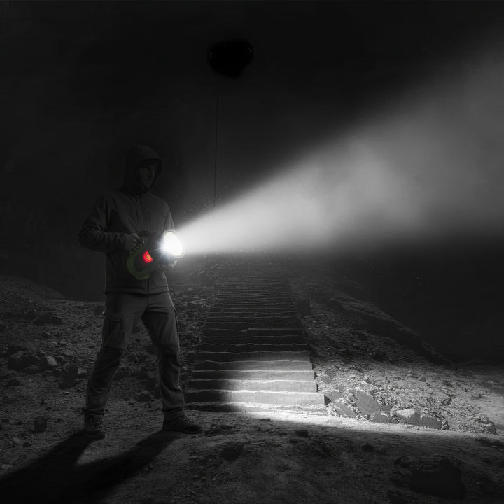 Lanterna LED, 3 in 1, Maclean MCE345, verde, USB, 3 moduri de iluminare