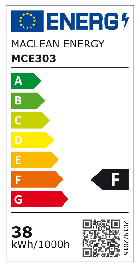 Bec LED Maclean, E27, 38W, 220-240V AC, alb neutru, 4000K, 3990lm, MCE303 NW
