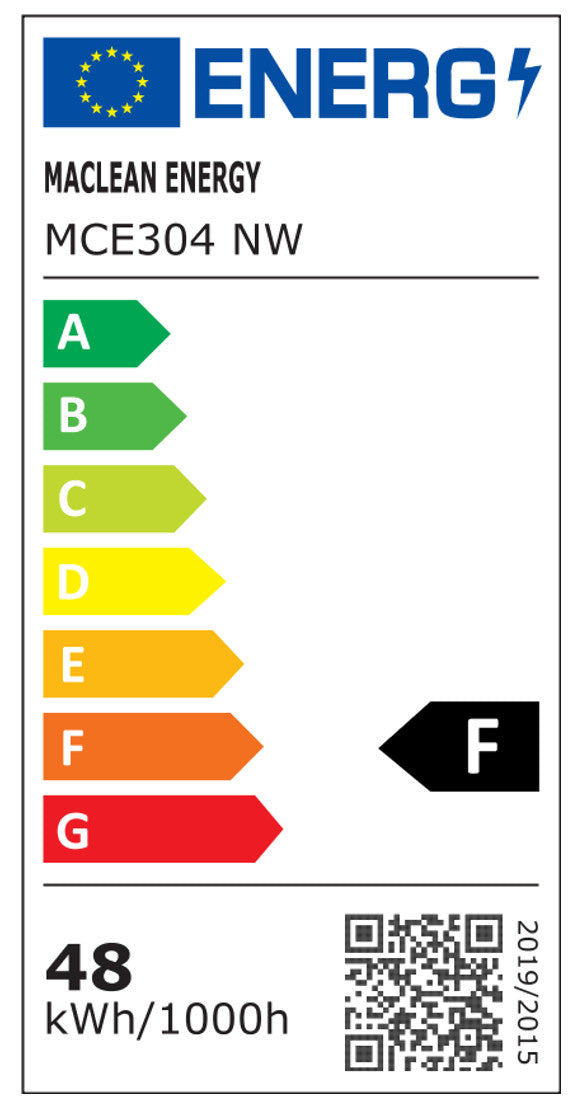 Bec LED Maclean, E27, 48W, 220-240V AC, alb neutru, 4000K, 5040lm, MCE304 NW