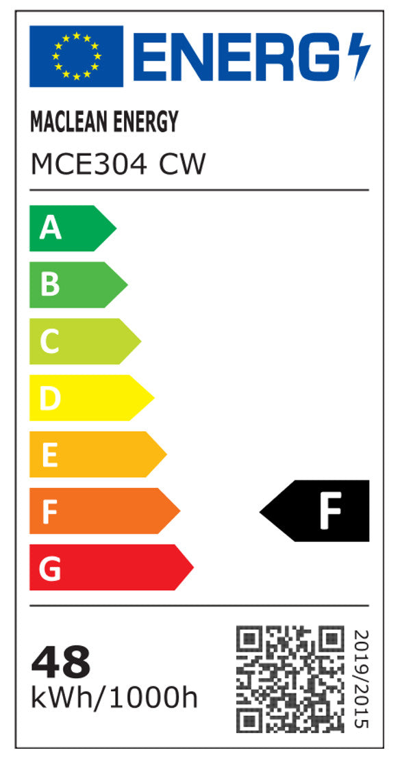 Bec LED Maclean, E27, 48W, 220-240V AC, alb rece, 6500K, 5040lm, MCE304 CW