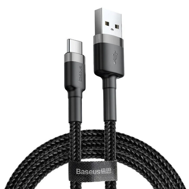 USB - Cablu USB-C 3m Baseus Cafule CATKLF-UG1 Cablu Quick Charge 2A pentru încărcare rapidă