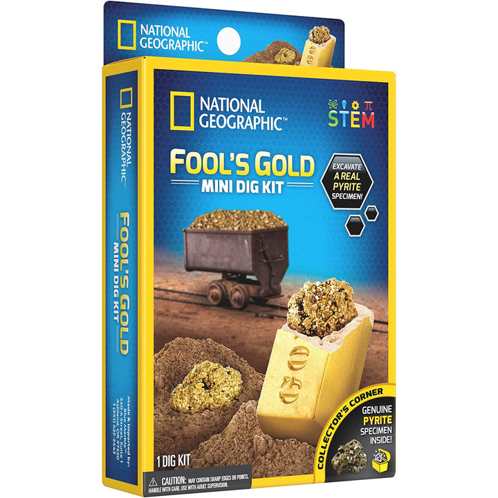 National Geographic set - Fool's Gold (Impulse Mini Dig Fool's Gold)