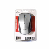 Art mouse optic, fără fir, USB, argintiu, AM-92B