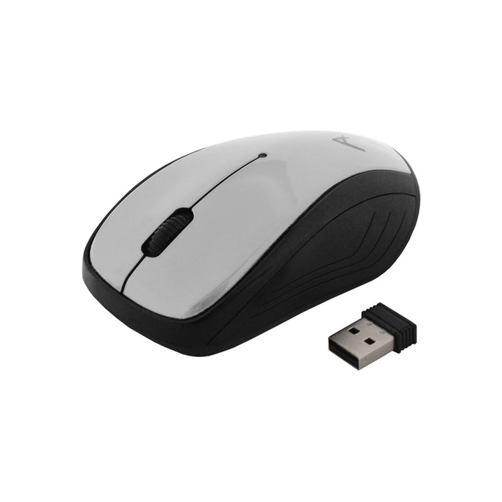 Art mouse optic, fără fir, USB, argintiu, AM-92B