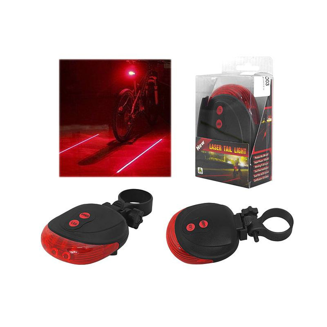 Lampă spate pentru biciclete cu laser LTC LXRO03 1W IPX20